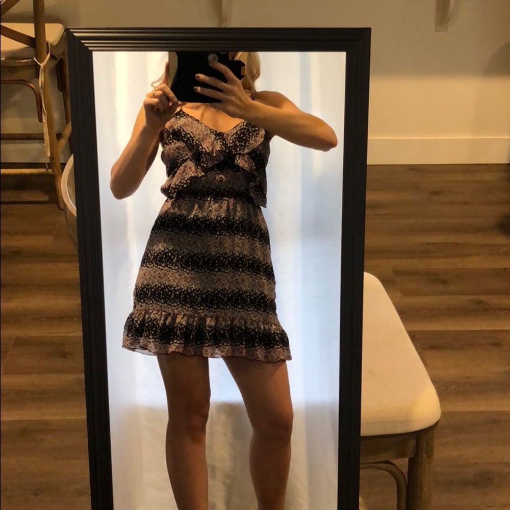 Bebe 2be confetti dress...xs